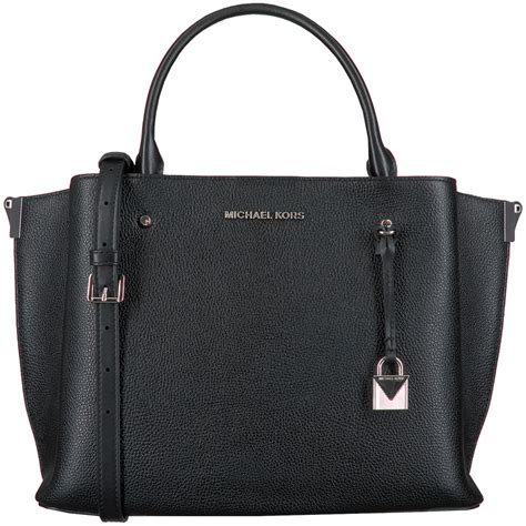 michael kors tas zwart handtas|Michael Kors Collection .